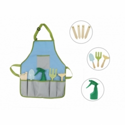 Kids garden apron toy set