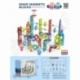 Magnetic marble run set(162pcs)
