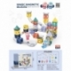 Magnetic square run set(70pcs)