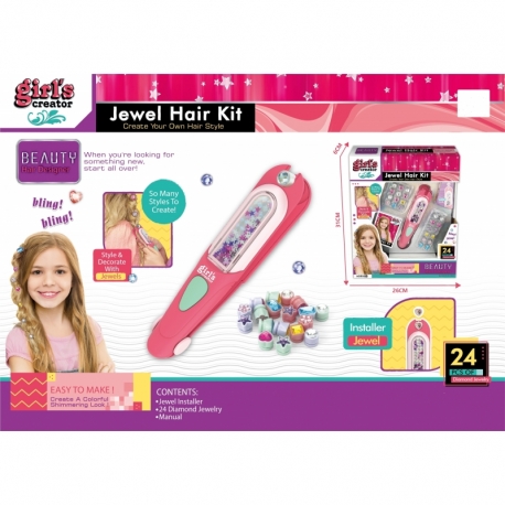 Jewel hair kit