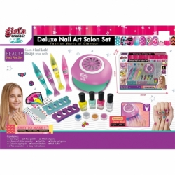 Deluxe nail art salon set