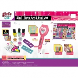 2 in 1 tatto art&nail art